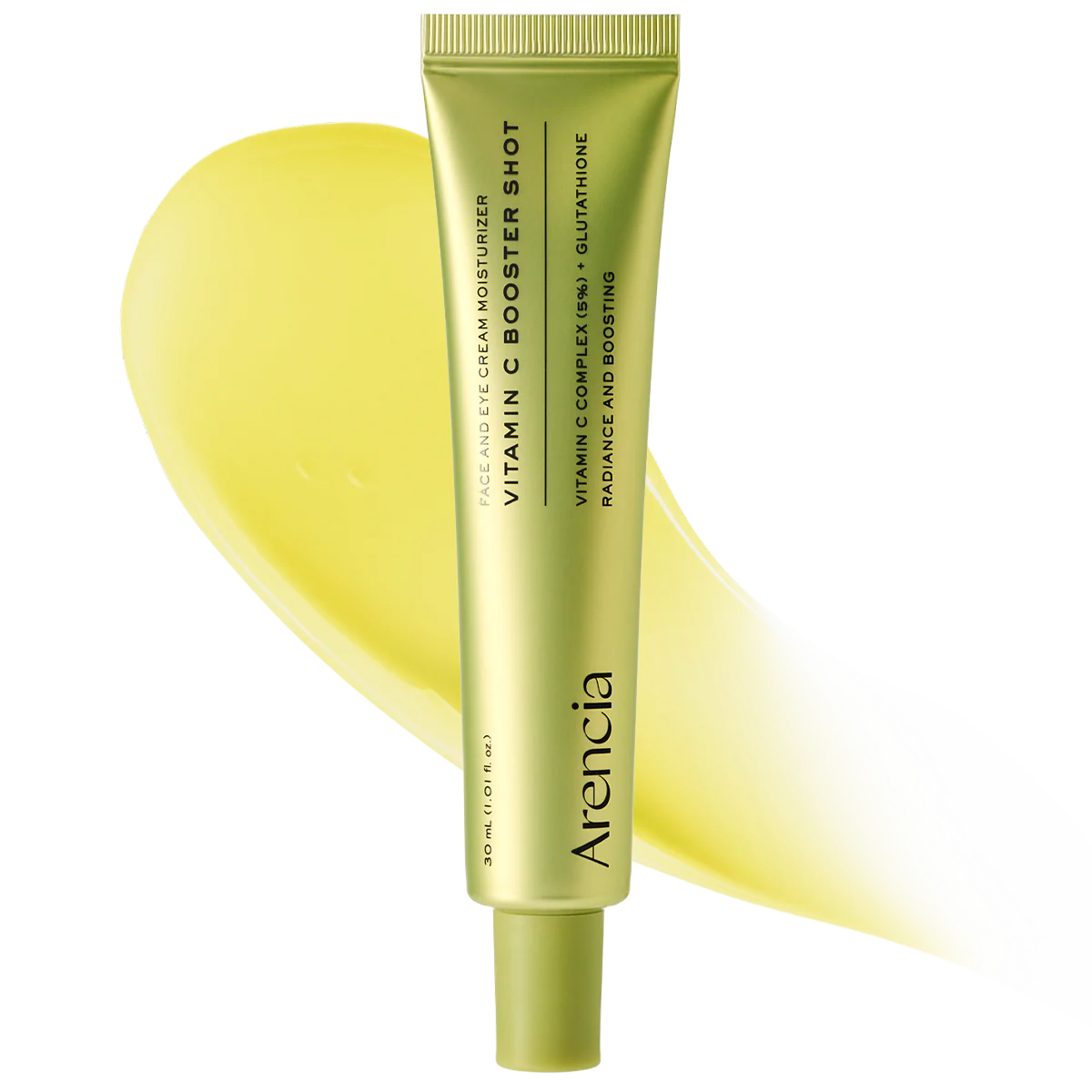 Vitamin C Booster Shot, Pure Vitamin C + Glutathione for Bright, Healthy Skin Glow, 1.01 fl oz
